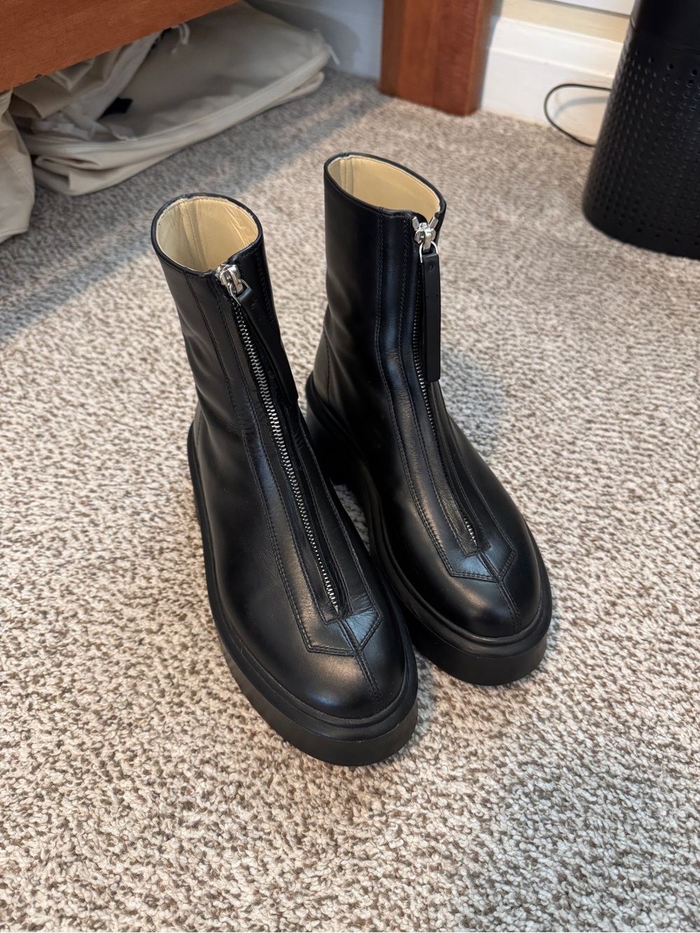 The Row zipped boots